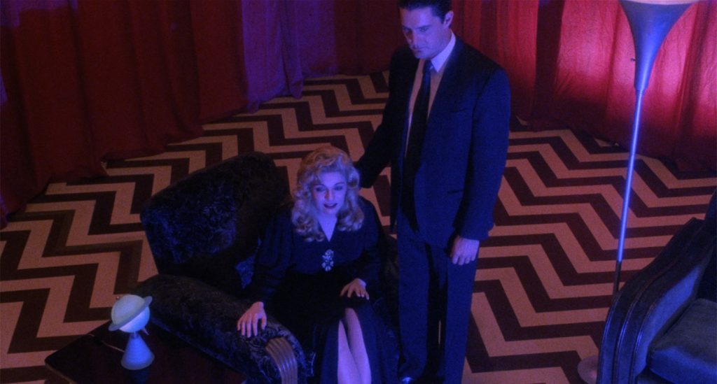 Laura Palmer and Dale Cooper in the Red Room