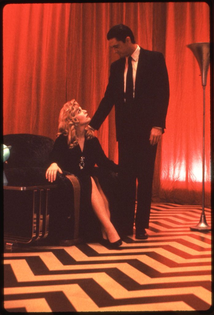 Laura Palmer and Dale Cooper in the Red Room
