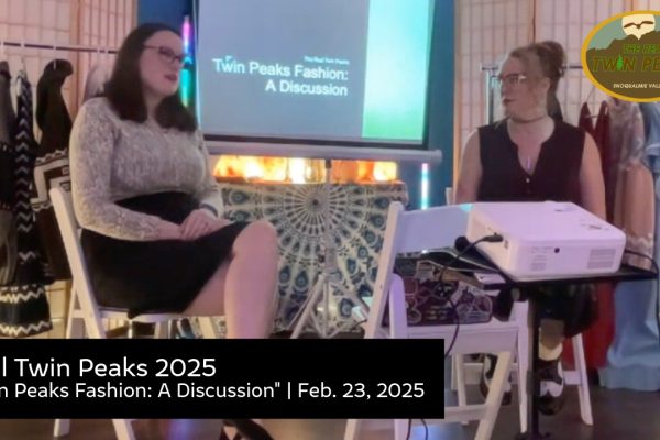 Laura and Lauren discussion Twin Peaks Fashion