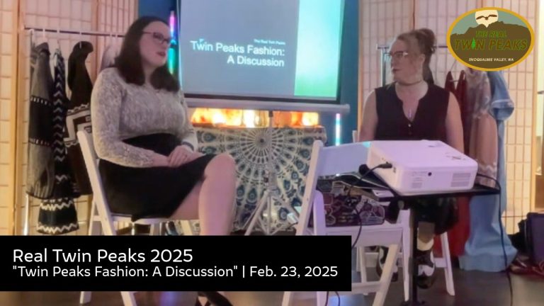 Laura and Lauren discussion Twin Peaks Fashion