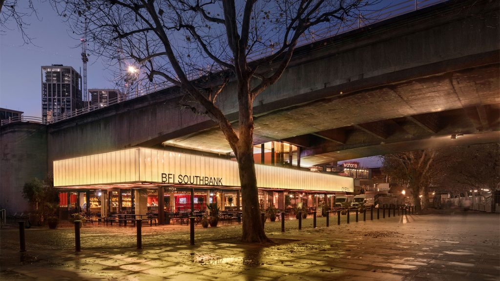 Exterior of BFI Southbank