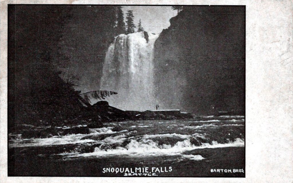 Snoqualmie Falls postcard