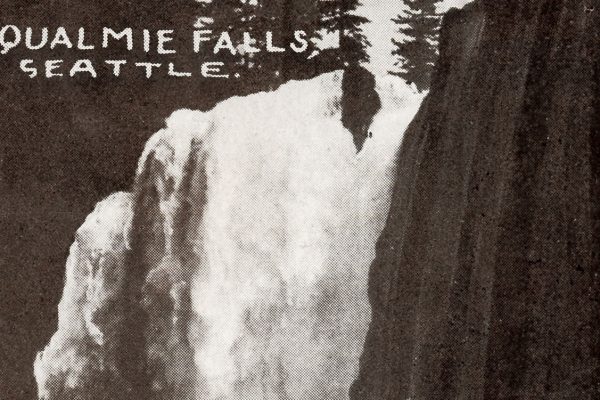 Snoqualmie Falls postcard