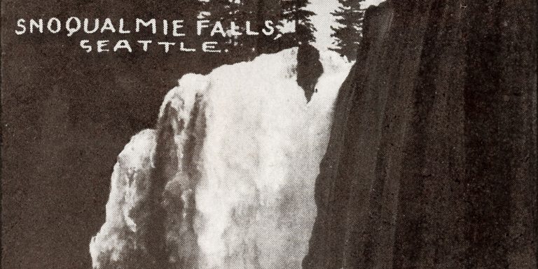 Snoqualmie Falls postcard