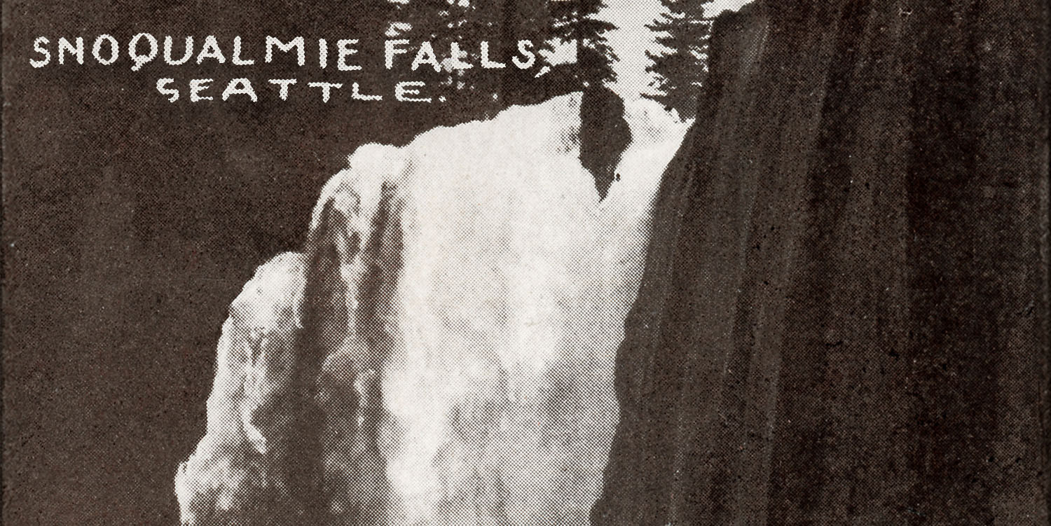 Snoqualmie Falls postcard