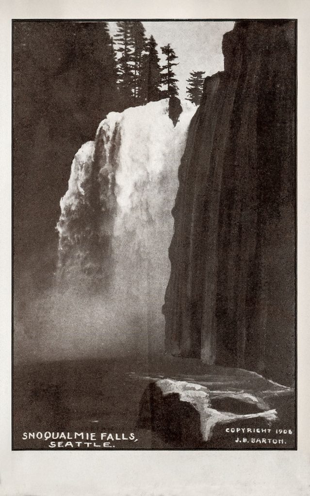Snoqualmie Falls postcard