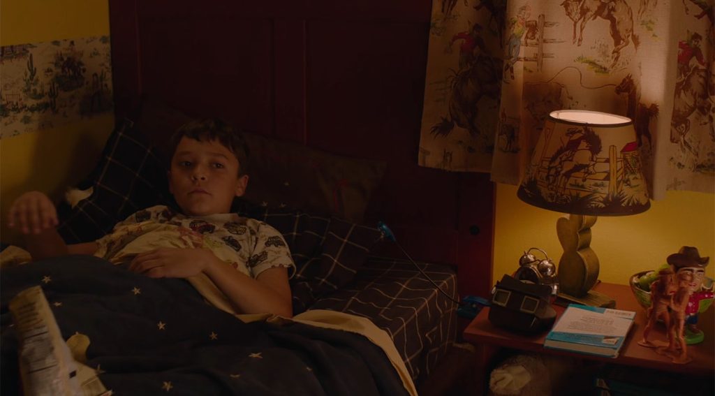 Sonny Jim Jones in bed