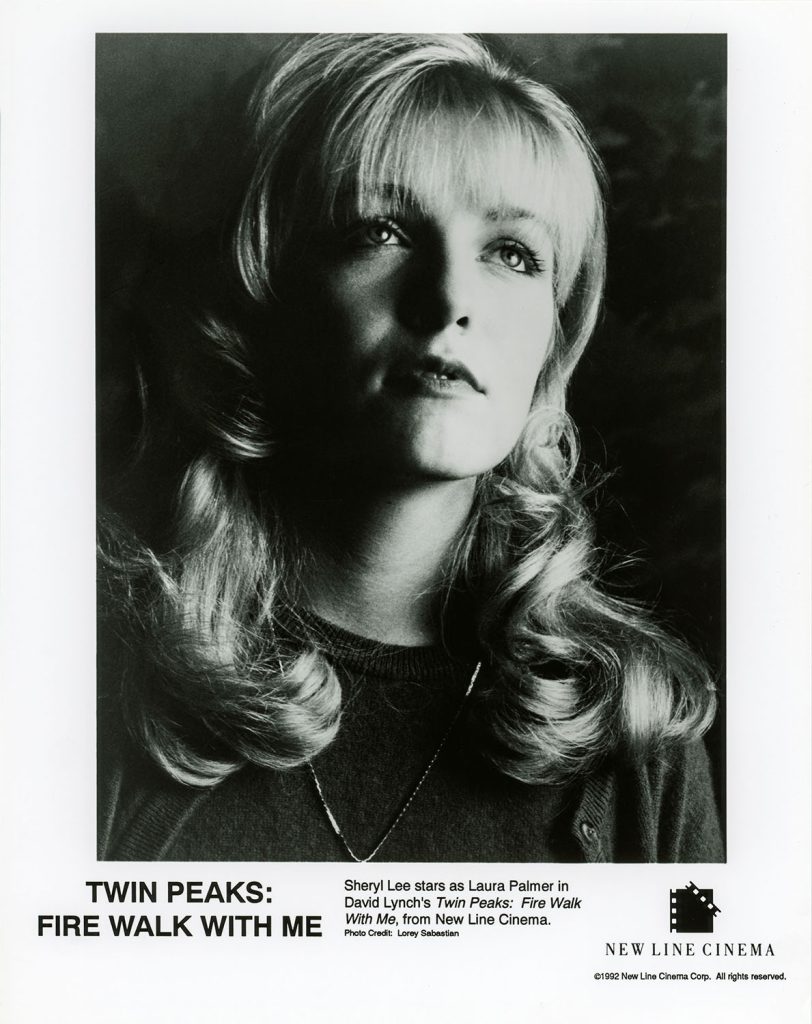 Publicity photo of Sheryl Lee as Laura Palmer