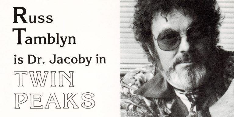 Russ Tamblyn as Dr. Jacoby in Twin Peaks