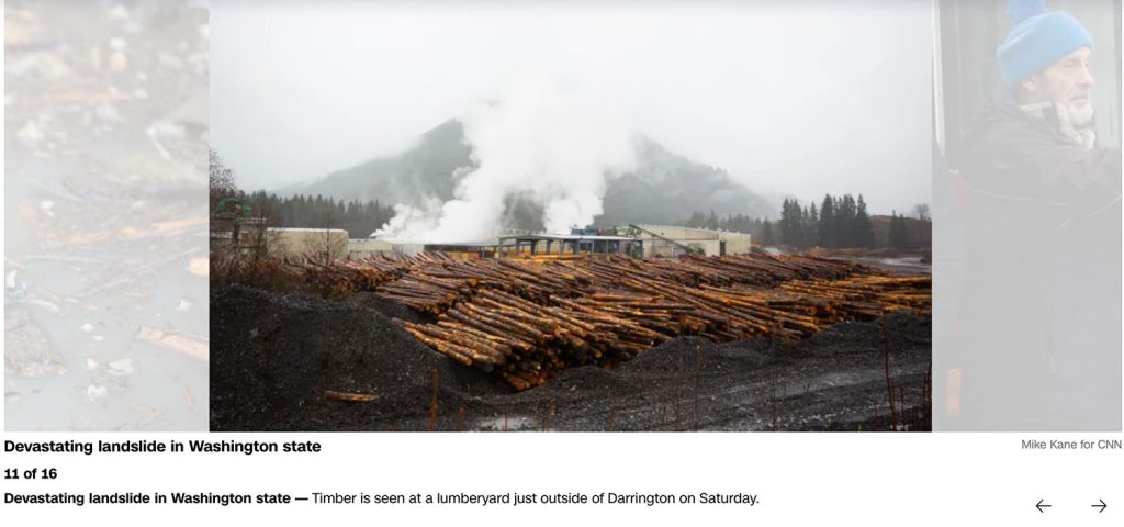Lumber mill in Darrington, WA