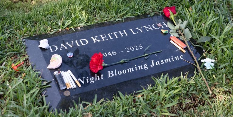 Visiting David Lynch’s Grave at the Hollywood Forever Cemetery