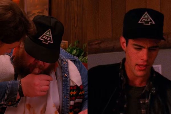 Toad and Bobby Briggs wearing a PLS hat