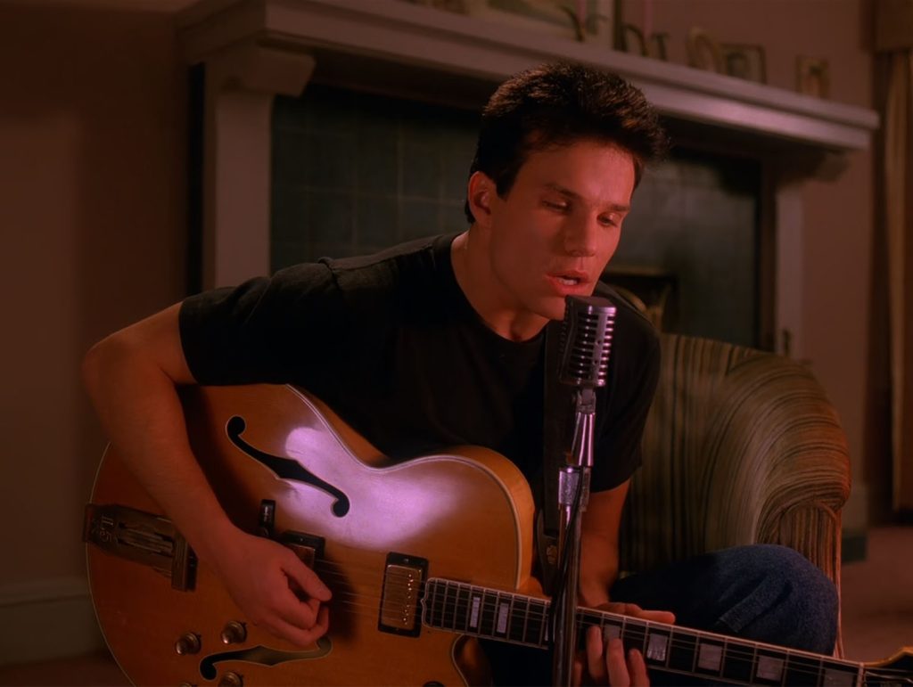 James Hurley singing