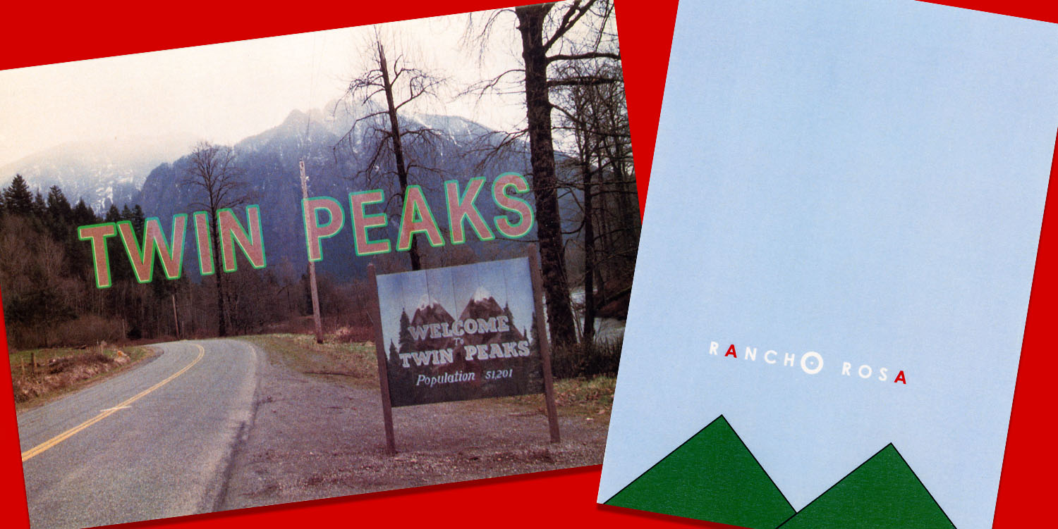 Twin Peaks and Rancho Rosa Greeting Cards