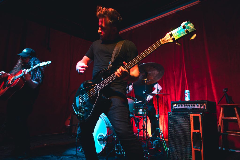 Vinnie Guidera and the Dead Birds playing at Collage of Twin Peaks images found at Hawethorne Hideawae