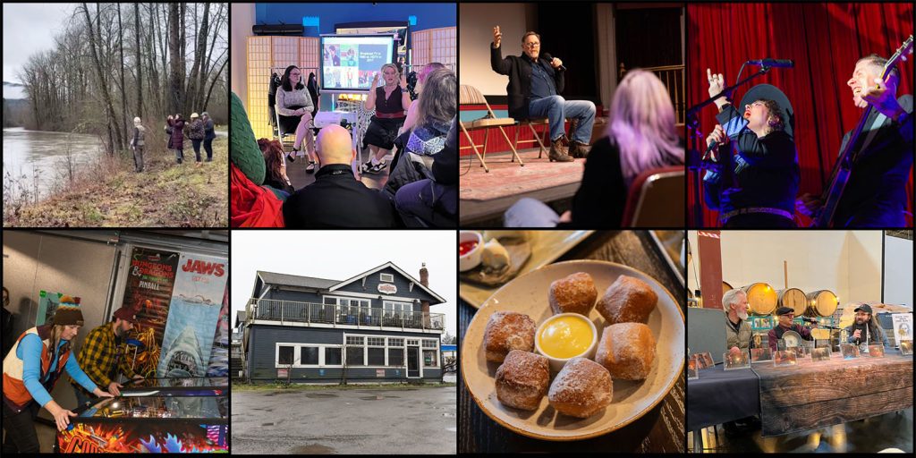 Image collage of activities from Real Twin Peaks 2025