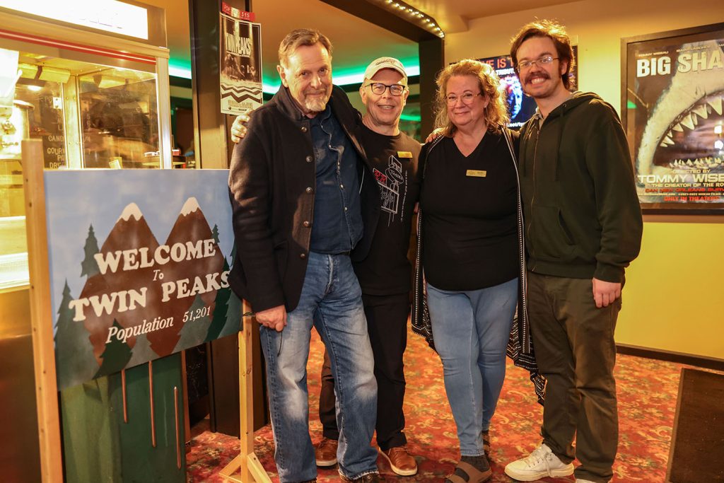 Richard Green with Burrows family