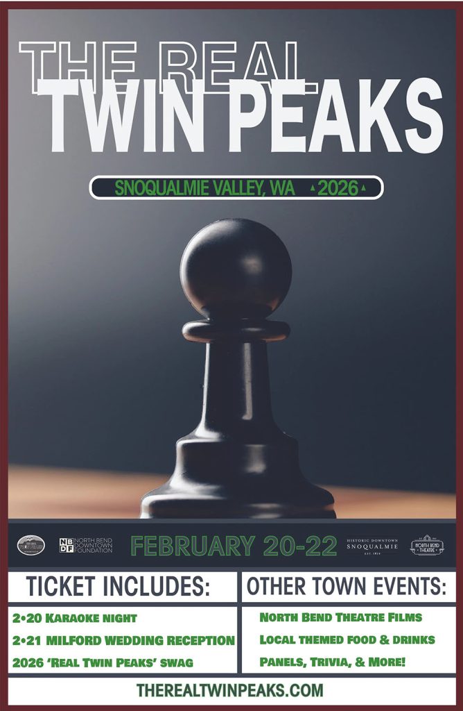 The Real Twin Peaks event poster