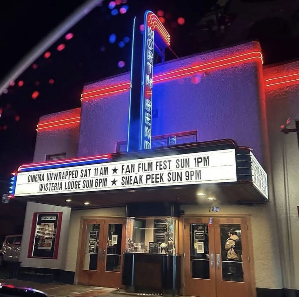 Exterior of the North Bend Theatre