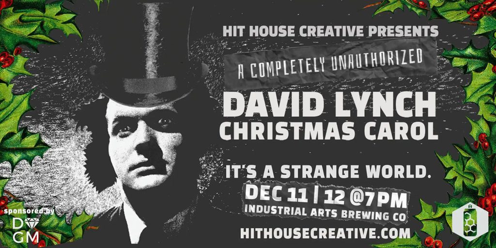 David Lynch Christmas Carol logo