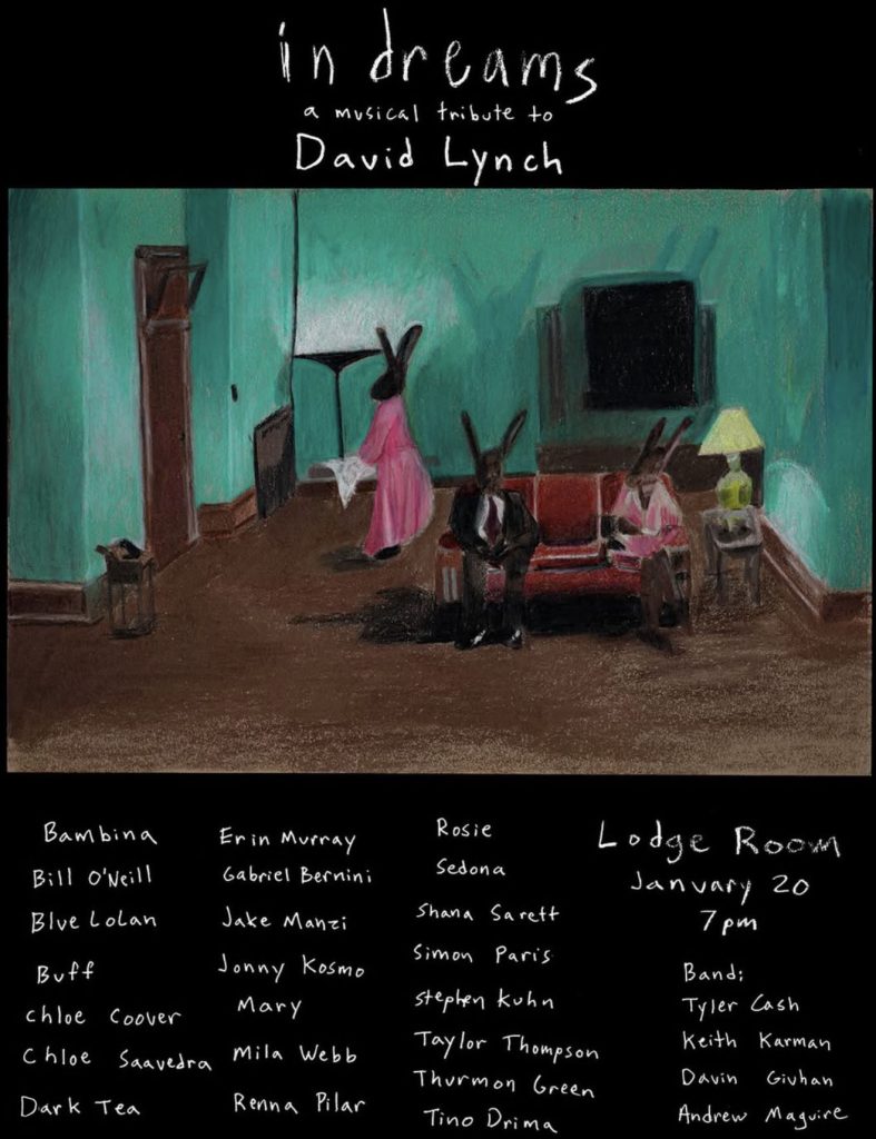 Lodge Room poster with image from Rabbits