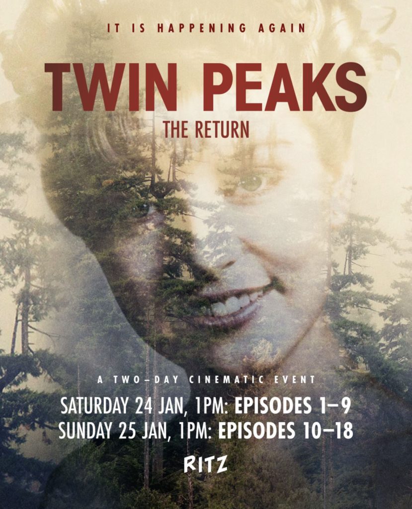 Twin Peaks: The Return poster with Laura Palmer