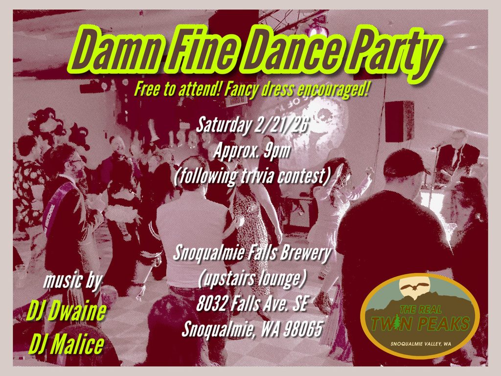 Damn Fine Dance Party ad