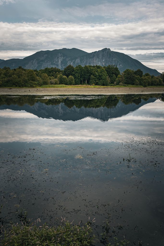 Boorst Lake and Mount Si