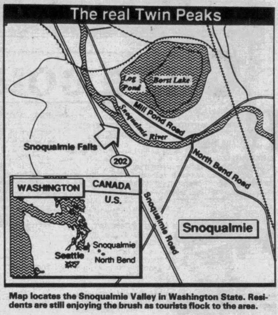 Map of the Real Twin Peaks