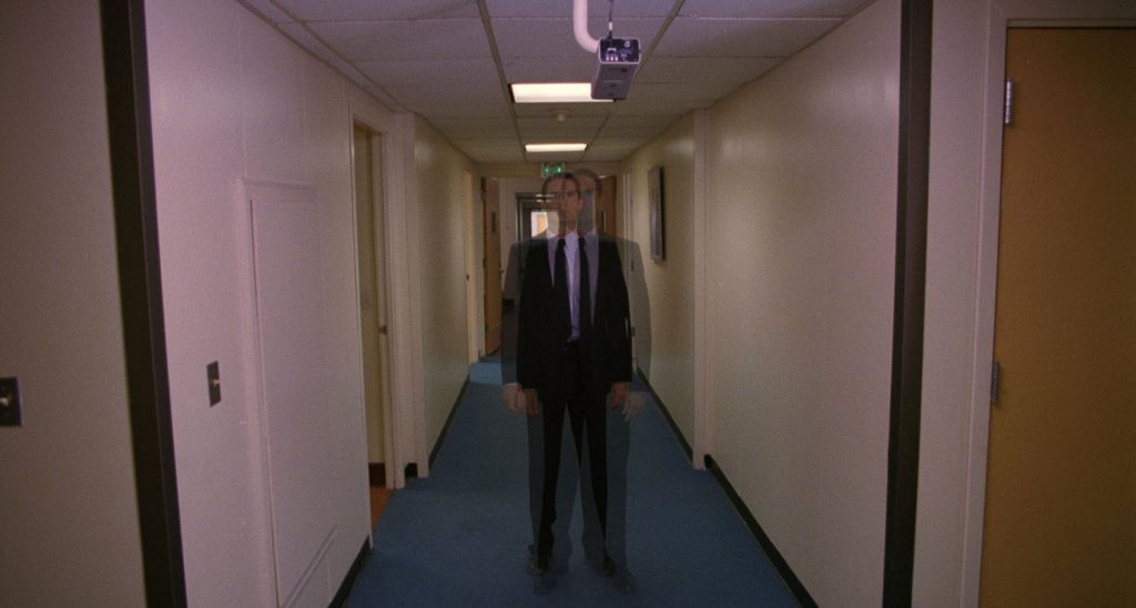 Special Agent Dale Cooper in the hall