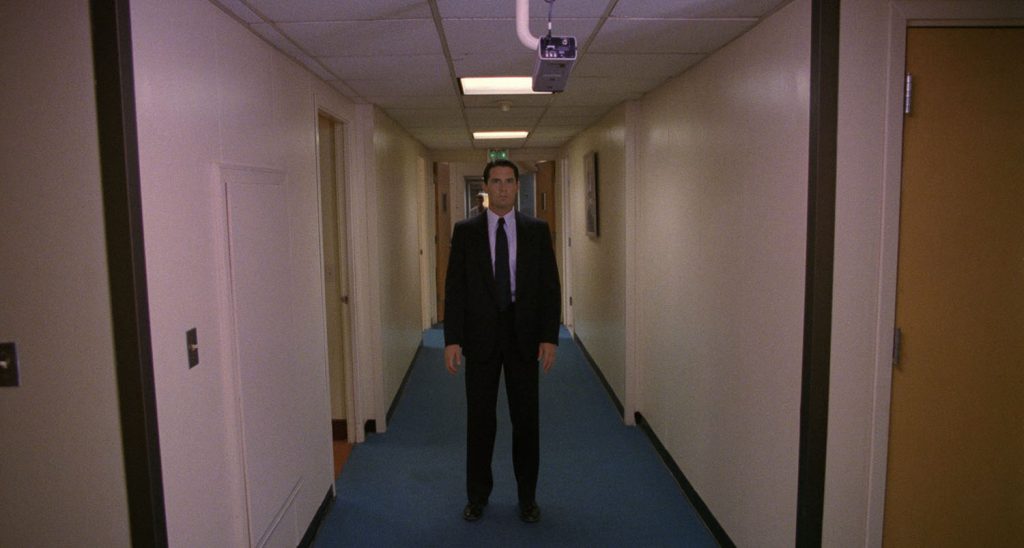 Special Agent Dale Cooper in the hall