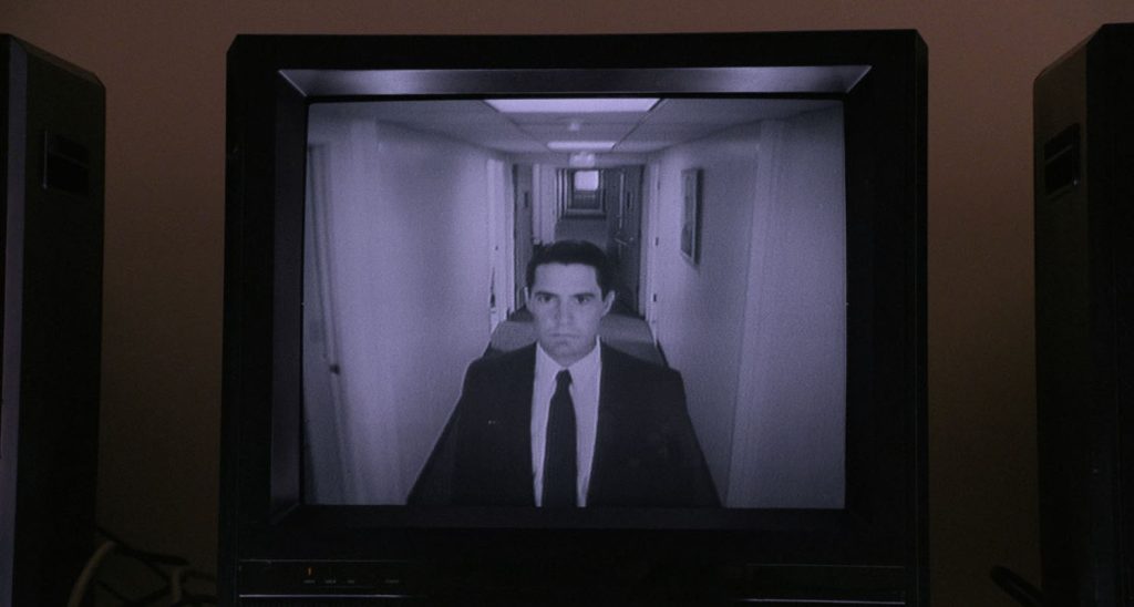 Cooper on TV Monitor