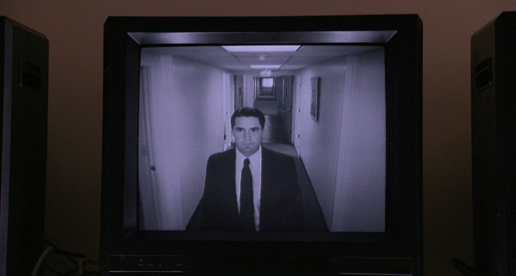 Cooper on TV Monitor