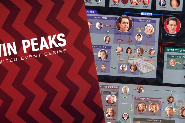 Twin Peaks The Return Press Kit Cover and Character Chart