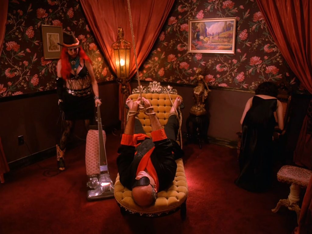 Vacuum cowgirl, Audrey Horne and Emory Battis at One-Eyed Jacks