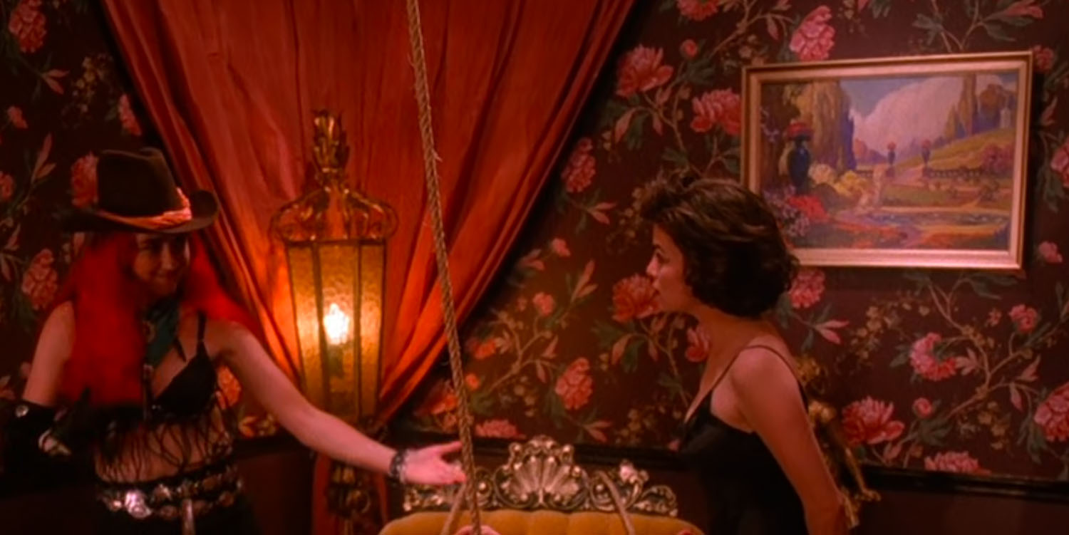 Cowgirl and Audrey Horne at One-Eyed Jacks