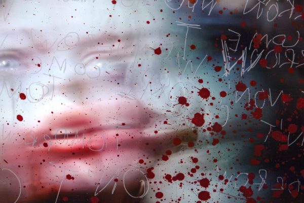 Close up Laura Palmer's face