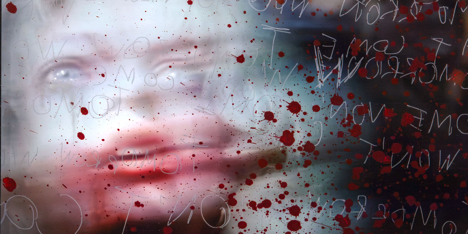 Close up Laura Palmer's face