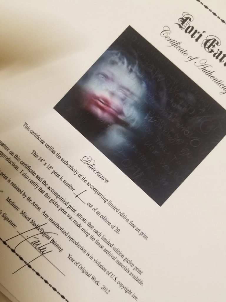 Certificate of Authenticity