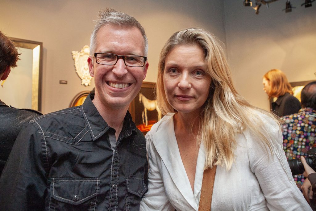 Steven with Sheryl Lee