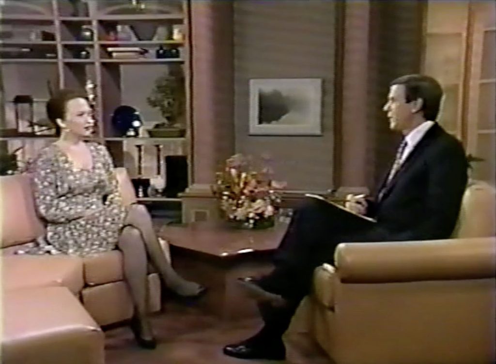 Jennifer Lynch and Charles Gibson