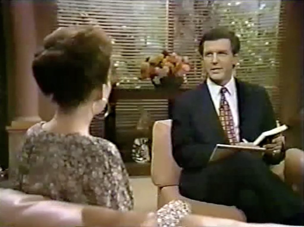 Jennifer Lynch and Charles Gibson