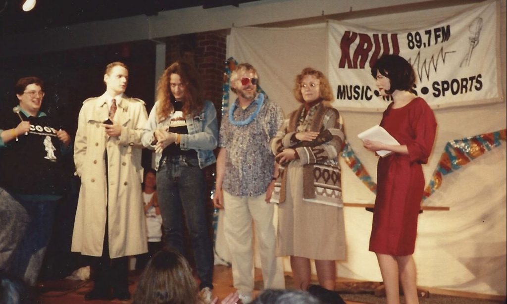 Twin Peaks fans dressed in costumes