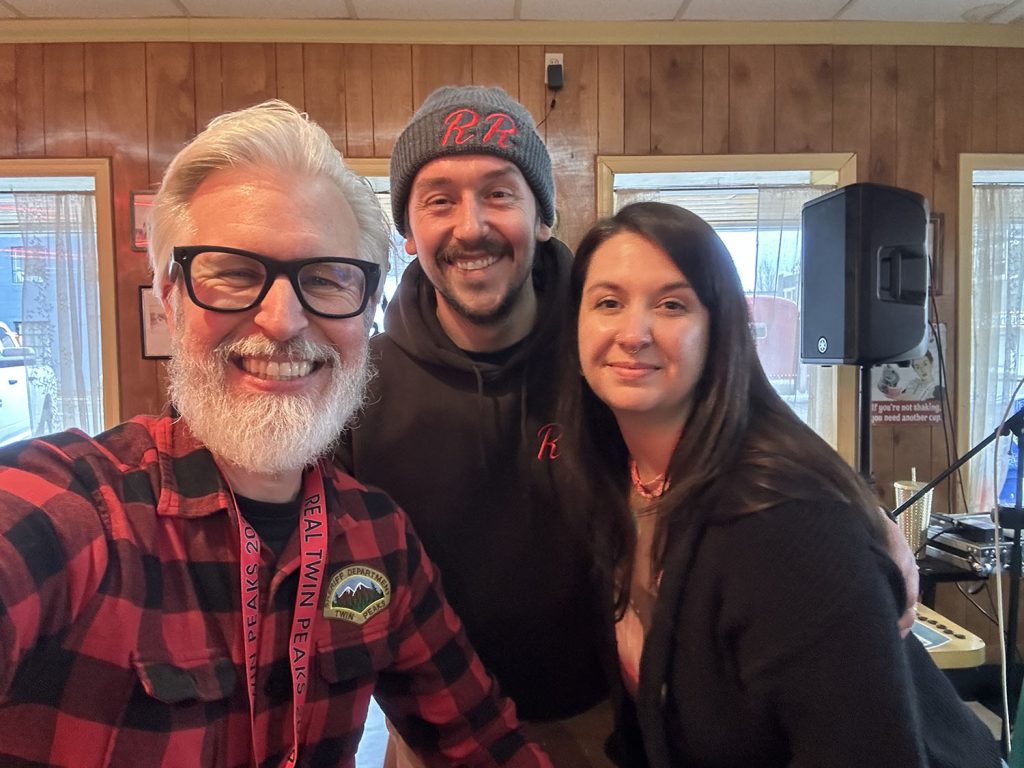 Steven with Max and Rachel