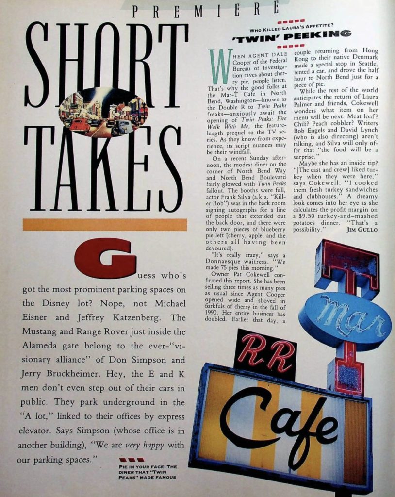 Short Takes article / "Twin Peeking" 