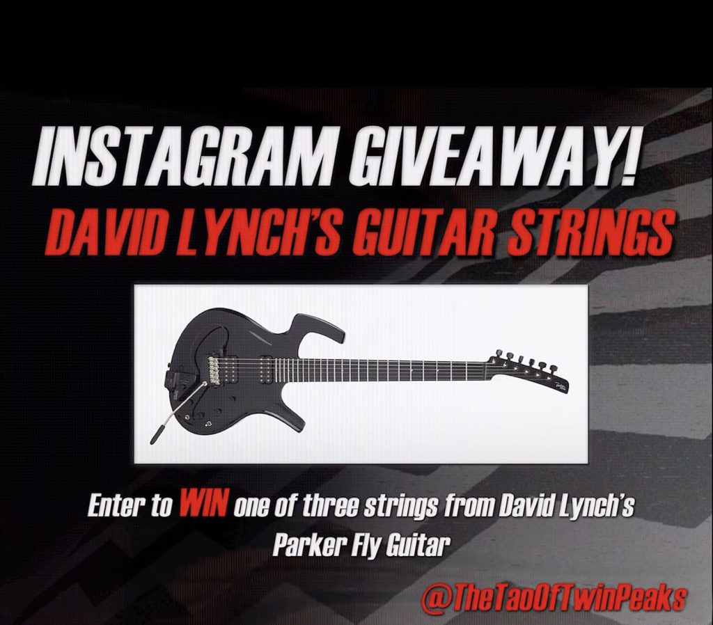 David Lynch's Parker Strings Contest Ad