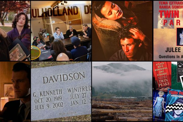 Image collage with photos from Twin Peaks