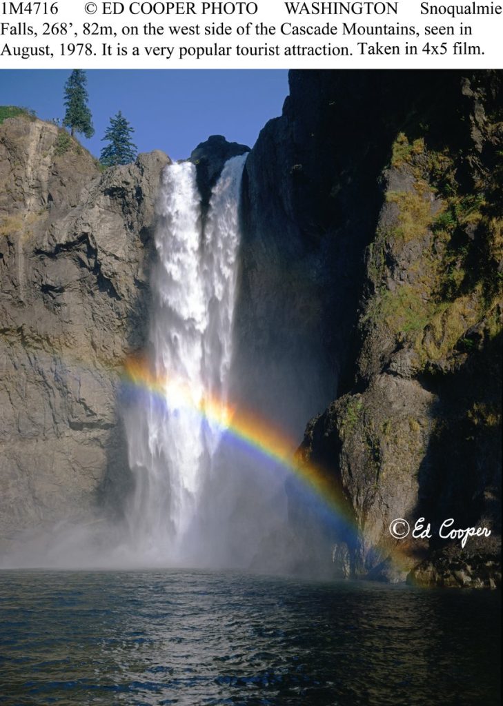 Snoqualmie Falls photo by Ed Cooper