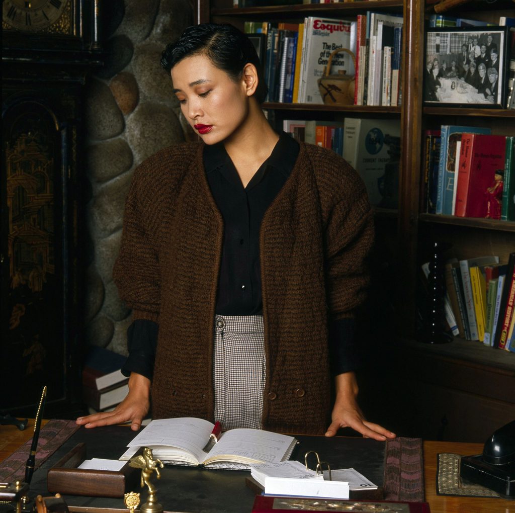 Joan Chen as Josie Packard in the Blue Pine Lodge study