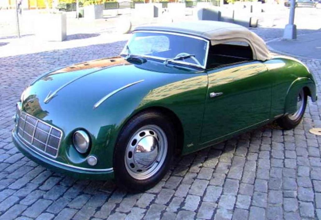 Green VW Sport Cabriolet